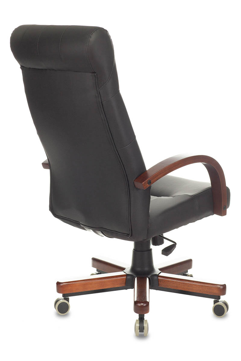 Кресло руководителя Бюрократ T-9928WALNUT/ECO экокожа